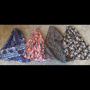 Lot of 4 LuLaRoe Bianka Size 1